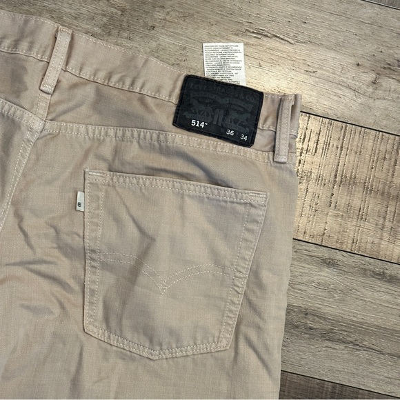 Levi’s 514 Jeans Khaki Tan Staight Fit - Picture 4 of 5
